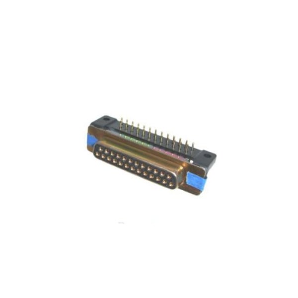 DSUB 25F PCB RA G50 ZINC